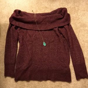 A&F Off-the-Shoulder Sweater